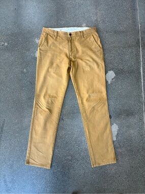 Apolis standard issue utility chino hunter khaki brown size 32 x 30